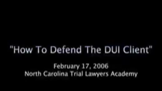 DUI Defense Lawyer Strategies (1 of 3)