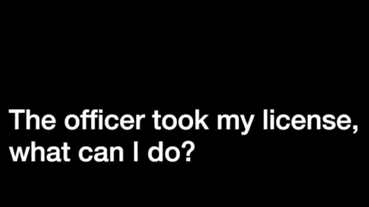 How Can I Get My Drivers License Back?